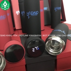 Qùa Tặng Bình Giữ Nhiệt In Logo Kèm Hộp Đựng - K/H HADALO