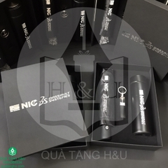 Giftset 3 Sản Phẩm Dù Cầm Tay, Bình Nước Giữ Nhiệt, Móc Khóa