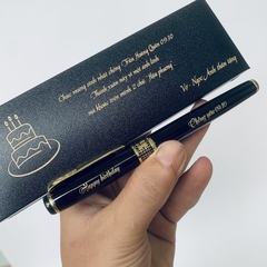 Bút Kim Loại Sang Trọng H&U – HU-BKL02: Khắc Tên Miễn Phí, Quà Tặng Ý Nghĩa Cho Mọi Dịp