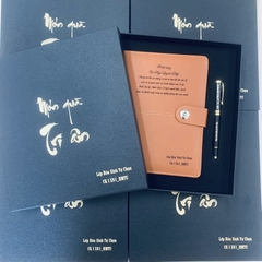 Bộ Quà Tặng Sổ Tay Và Bút Ký Khắc Theo Yêu Cầu – Món Quà Sang Trọng Và Ý Nghĩa Từ H&U