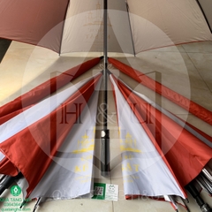 In Dù Cầm Tay Khung Kèo Poly Cán Thẳng Chắc Chắn Làm Quà Tặng