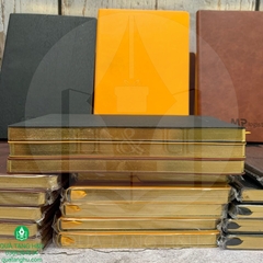 In Sổ Tay Bìa Da Cao Cấp Làm Quà Tặng - Khách hàng MPlogistics