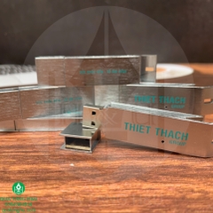 In USB Kim Loại Làm Quà Tặng Công Nghệ - Khách hàng Thiết Thạch