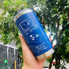 Ly Giữ Nhiệt 600ml – Khắc Phác Hoạ Cực Xinh, Món Quà Siêu Dễ Thương  Và Ý Nghĩa
