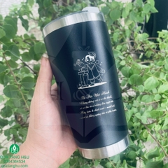 Ly Giữ Nhiệt 600ml – Khắc Phác Hoạ Cực Xinh, Món Quà Siêu Dễ Thương  Và Ý Nghĩa
