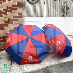 Ô Dù Cầm Tay Gấp Gọn In Logo - Dù Gập 3 Tự Động 2 Chiều