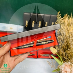 Quà Tặng Bút Ký Kim Loại Kèm Hộp Decan Đen Sang Trọng