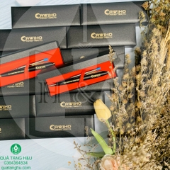 Quà Tặng Bút Ký Kim Loại Kèm Hộp Decan Đen Sang Trọng