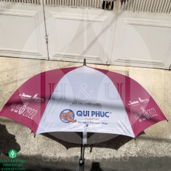 Sản Xuất Ô Dù Cầm Tay Cán Thẳng In Logo