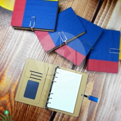 Sản Xuất Sổ Tay Bìa Da Quà Tặng In Logo Công Ty