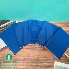 Sổ Da Bìa Còng A5 Sơn Cạnh Gia Công Logo – Giải Pháp Quà Tặng Doanh Nghiệp Sang Trọng