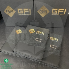 Sổ Tay Bìa Còng A5 In Logo - Khách hàng GFI
