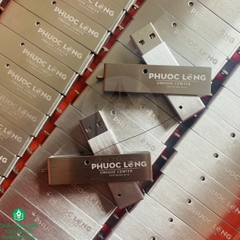 Usb Kim Loại Khắc Logo Đựng Trong Hộp Thiếc - Quà Tặng Doanh Nghiệp Sang Trọng & Bền Bỉ