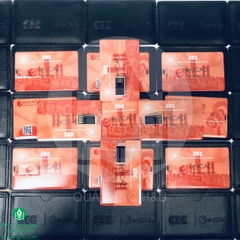 USB Thẻ Nhựa Kèm Bao Da Gia Công Nội Dung Theo Yêu Cầu