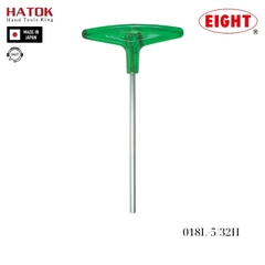 Lục giác chữ T hệ inch 5/32 loại dài EIGHT 018L-5/32H Nhật Bản
