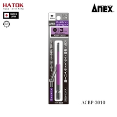 Mũi vít lục giác đầu bi Anex ACBP-3010 Nhật Bản