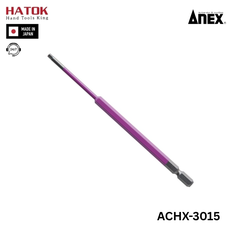 Mũi vít đầu lục giác 3mm ACHX-3015 Anex
