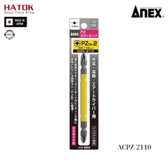 Mũi vít 2 đầu PZ Anex ACPZ-2110 Nhật Bản