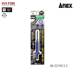 Mũi vít tháo vít gỉ lục giác Anex AK-22NH-2.5 Nhật Bản