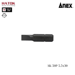 Mũi vít ngắn Anex AK-50P-5.5x30 Nhật Bản