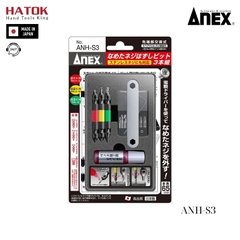 Bộ 3 mũi khoan tháo vít hư Anex ANH-S3 Nhật Bản