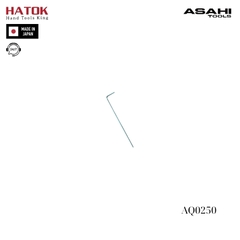 Lục giác chữ L đầu bi 2.5mm Asahi AQ0250 Nhật Bản