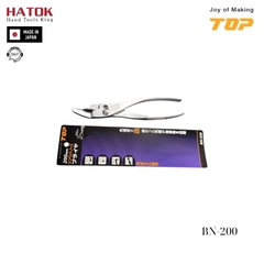 Kìm 2 lỗ mũi cong TOP KOGYO BN-200 Nhật Bản