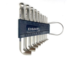 Bộ lục giác đầu bi ngắn Eight TTR-S9 Nhật Bản