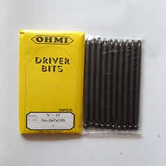 Đầu vặn ốc vít OHMI V-17No.2x7x150Y