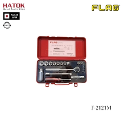 Bộ Đầu khẩu 1/4" và 3/8" Flag F-2121M Nhật Bản