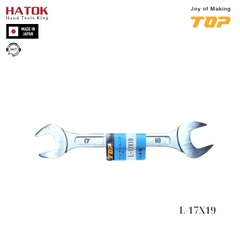 Cờ lê 2 đầu miệng TOP KOGYO L-17X19 Nhật Bản