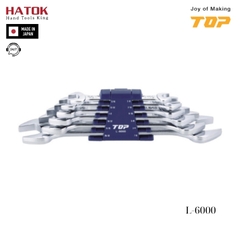 Bộ cờ lê 2 đầu miệng TOP KOGYO L-6000 Nhật Bản