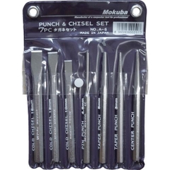 Bộ 7 mũi đục MOKUBA A6-7 Nhật Bản