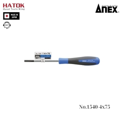 Tô vít 2 cạnh Anex No.1540-4x75 Nhật Bản