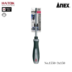 Tô vít đóng 4 cạnh Anex No.1550+3x150 Nhật Bản