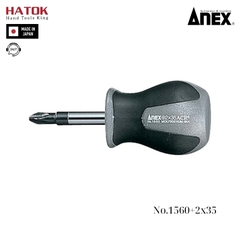 Tô vít 4 cạnh Anex No.1560+2x35 Nhật Bản