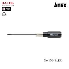 Tô vít đóng 4 cạnh Anex No.170+3x150 Nhật Bản