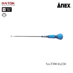 Tô vít cán tròn thân lục giác Anex No.3700-6x250 Nhật Bản