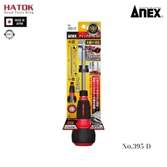 Tô vít 2 đầu cán xoay nhanh có từ tính Anex No.395-D Nhật Bản