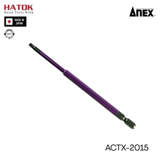 Vỉ 1 mũi vít đầu hoa thị T20 ACTX-2015 Anex Nhật Bản