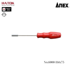 Tô vít đầu tuýp Anex No.6000-H4x75 Nhật Bản