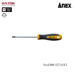 Tô vít hoa thị có lỗ Anex No.6300-T27x115 Nhật Bản