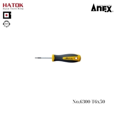 Tô vít hoa thị có lỗ Anex No.6300-T6x50 Nhật Bản