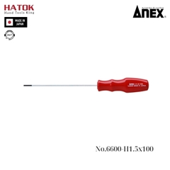 Tô vít lục giác Anex No.6600-H1.5x100 Nhật Bản