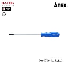 Tô vít lục giác đầu bi Anex No.6700-B2.5x120 Nhật Bản