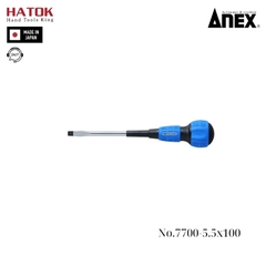 Tô vít 2 cạnh có từ tính Anex No.7700-5.5x100 Nhật Bản