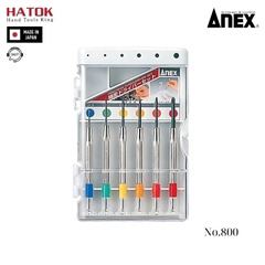 Bộ tô vít sửa chữa điện tử Anex No.800 Nhật Bản
