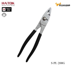 Kìm cá sấu loại mỏng cán bọc Tsunoda S-PL-200G Nhật Bản