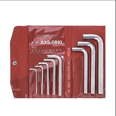 Bộ lục giác thường ngắn 3-14mm ASAHI AXS0810