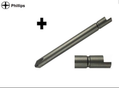 Đầu vặn ốc vít OHMI V-05No.1x4x64(3x20)